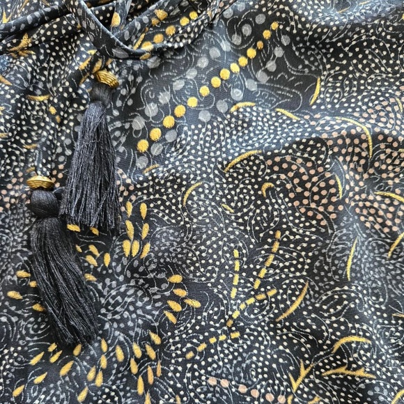 Black Floral Halter Neck Dress - Picture 4 of 4